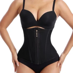 Waist Trainer for Women Zipper Corset Shapewear