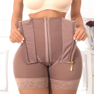 Purple BBL Shorts Slimming Tummy Control Panties
